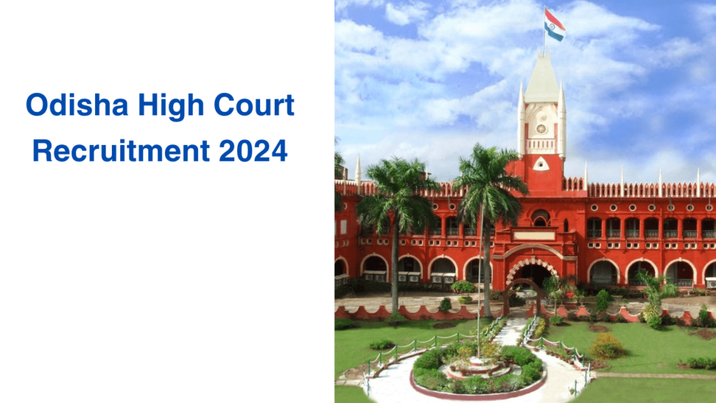 All Odisha District Court Recruitment 2024