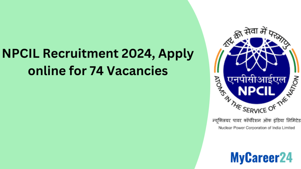 NPCIL Recruitment 2024