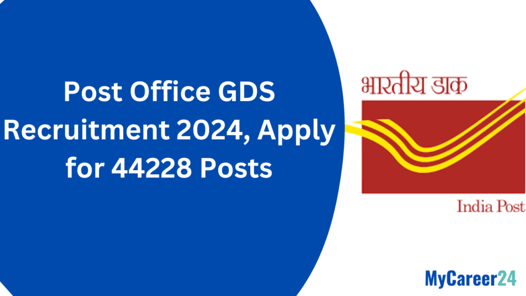 Post Office GDS Recruitment 2024